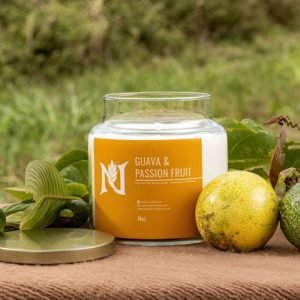 Guava and Passionfruit Large Candle
